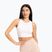 Дамски тренировъчен топ Gym Glamour Tied White 441