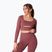 Дамска блуза с дълъг ръкав за  тренировка Carpatree Dopamine Buzz Seamless rose/brown