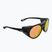 Слънчеви очила GOG Manaslu матово черно / сиво / полихромно червено E495-2
