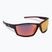 Слънчеви очила GOG Spire матово черно/червено/полихроматично червено
