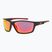 Слънчеви очила GOG Spire матово черно/червено/полихроматично червено