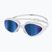 Огледални очила за плуване BuddySwim OzeanX Mirror white / blue