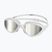Огледални очила за плуване BuddySwim OzeanX Mirror white / silver