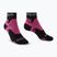 Дамски туристически чорапи Bridgedale Hike Midweight Performance Ankle black/pink