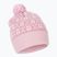 Детска зимна шапка Reima Kuurassa сиво-розова