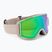 Предпазни ски очила HEAD Contex green/sand/fmr blue green