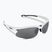 Огледални очила за колоездене Bliz Motion + S3 блестящо бяло/димящо сребърно