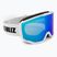 Скиорски очила Bliz Spark white/smoke&blue