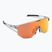 Bliz Hero S3 прозрачни тъмно сиви/кафяви червени мулти очила за велосипед
