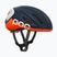 Велосипедна каска POC Amidal apatite navy matt/orange matt/hydrogen white matt