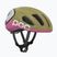 Велосипедна каска POC Amidal olivine green mat/thulite pink mat