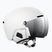 Скиорска каска POC Obex Visor hydrogen white matt/clarity u/partly sunny/silver