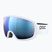 Очила за ски POC Fovea hydrogen white/partly sunny blue