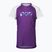 Детска колоездачна тениска POC Essential MTB sapphire purple/hydrogen white
