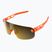 Очила за велосипеди POC Elicit fluorescent orange translucent/clarity road gold