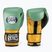 Боксови ръкавици Cleto Reyes Velcro Sparring metallic green/gold wbc