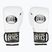 Боксови ръкавици Cleto Reyes Velcro Sparring white/black