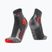 Мъжки чорапи X-Socks Trek Outdoor Low Cut anthracite/red