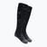 X-Socks Ski Silk Merino 4.0 черни/тъмно сиви чорапи с меланж