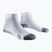 Мъжки чорапи за бягане X-Socks Run Discover Ankle arctic white/pearl grey