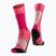 Детски скиорски чорапи X-Socks Ski Discover Otc hot red