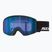 Скиорскa маска SCOTT Trace Pro black/blue chrome