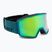 Скиорскa маска SCOTT Trace Pro petrol green/green chrome