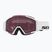 Детска скиорска маска SCOTT Shield white/rose