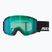 Скиорскa маска SCOTT Shield black/amp green chrome