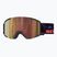 Скиорскa маска SCOTT Shield LS black/purple/amp ls cinnamon chrome