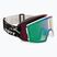 Скиорскa маска SCOTT React Light Sensitive granite black/white/amp red chrome