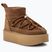 Дамски ботуши за сняг INUIKII Classic Low Platform brown