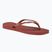 Дамски джапанки Havaianas Square Logo Metallic mahogany