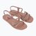 Дамски сандали с плочки Ipanema Solar Glow Sand pink/glitter/brown