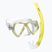 Детски комплект за шнорхелинг Mares Combo Zephir Junior yellow/clear