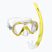 Детски комплект за шнорхелинг Mares Combo Seahorse yellow/clear