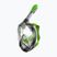 Целолицева маска за шнорхелинг SEAC Magica grey clear/green lime