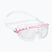 Cressi Skylight прозрачна/бяла розова маска за плуване DE203340