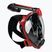 Cressi Duke Dry пълнолицева маска за гмуркане с шнорхел черна/червена XDT005058