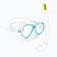Детски комплект за шнорхелинг Cressi Perla Jr + Minigringo clear/aquamarine