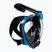 Cressi Baron пълнолицева маска за гмуркане с шнорхел черна и синя XDT025020