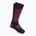 Детски скиорски чорапи Mico Heavy Weight Superthermo Primaloft Merino Ski nero fucsia