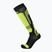 Скиорски чорапи Mico Light Weight Superthermo Natural Merino Ski nero giallo fluo