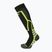 Детски скиорски чорапи Mico Medium Weight Warm Control Ski nero giallo fluo