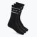 Чорапи EA7 Emporio Armani Train Socks Sponge 3 чифта black / black / black