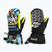 Детски скиорски ръкавици Level Junior Mitt yellow/blue
