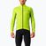 Мъжко яке за колоездене Castelli Squadra Stretch electric lime/dark gray