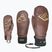 Дамски скиорски ръкавици Level Ivory Mitt brown