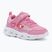 Детски обувки Champion Funfair Print G PS Low Cut blue burgundy/flash/fluorescent pink