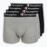 Мъжки боксерки Champion Trunk Knit oxford grey melange/oxford grey melange/black